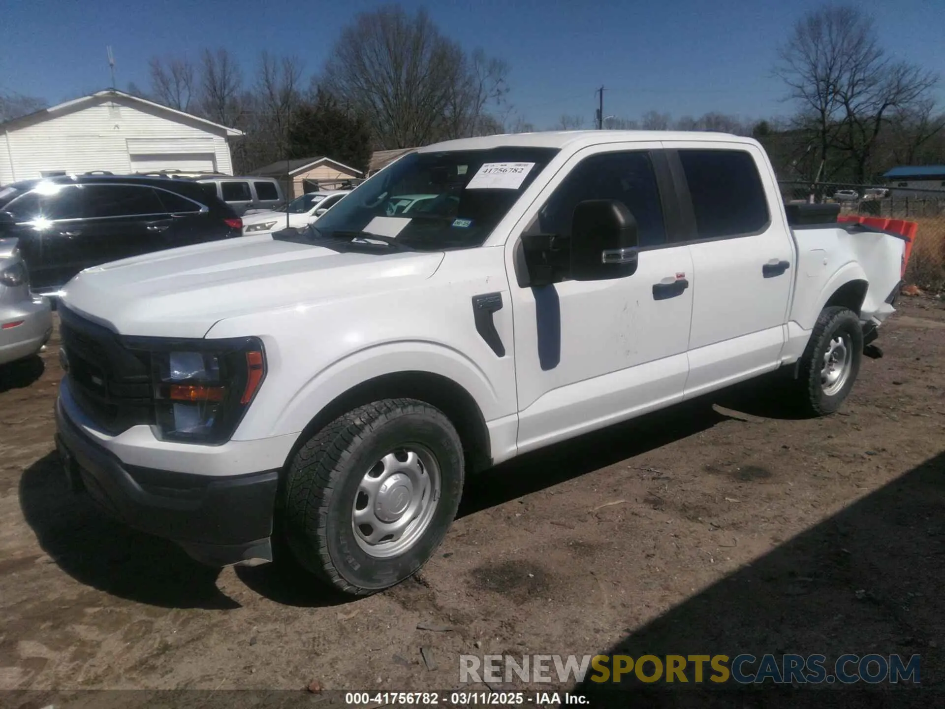2 Photograph of a damaged car 1FTEW1C57PKE10438 FORD F-150 2023