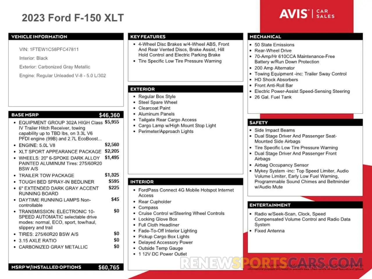 12 Photograph of a damaged car 1FTEW1C58PFC47811 FORD F-150 2023