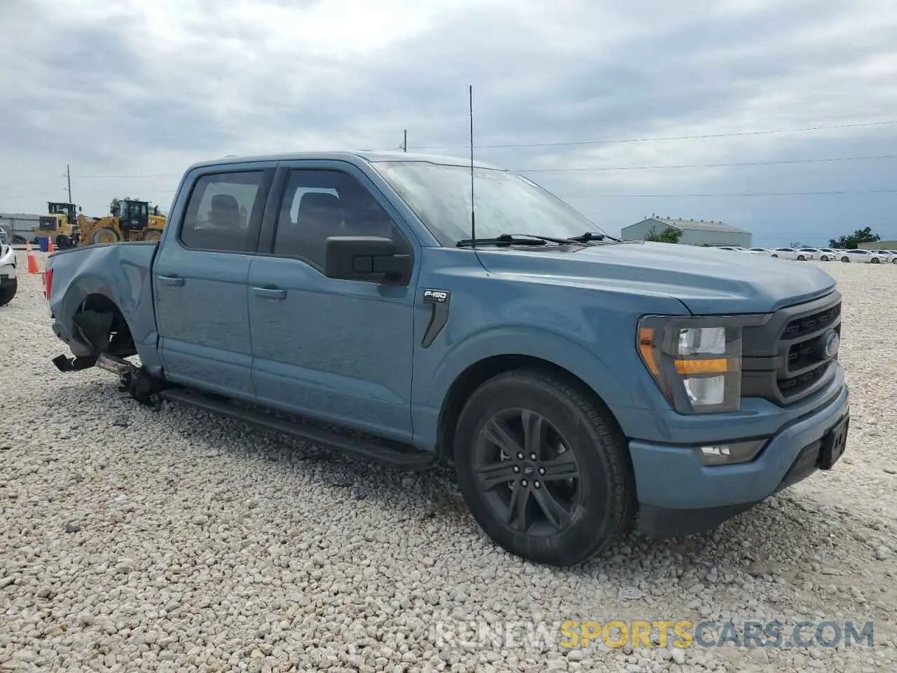 4 Photograph of a damaged car 1FTEW1C58PKE33999 FORD F-150 2023