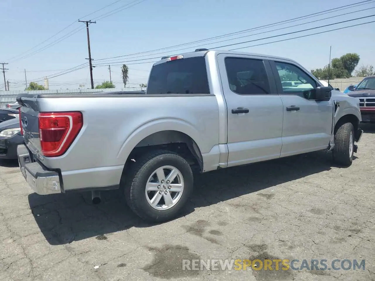 3 Photograph of a damaged car 1FTEW1C80PFA33826 FORD F-150 2023