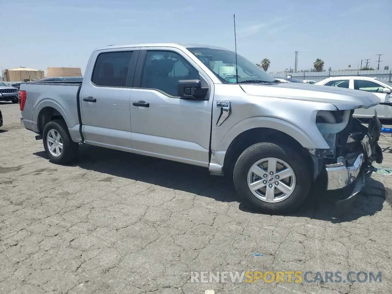4 Photograph of a damaged car 1FTEW1C80PFA33826 FORD F-150 2023