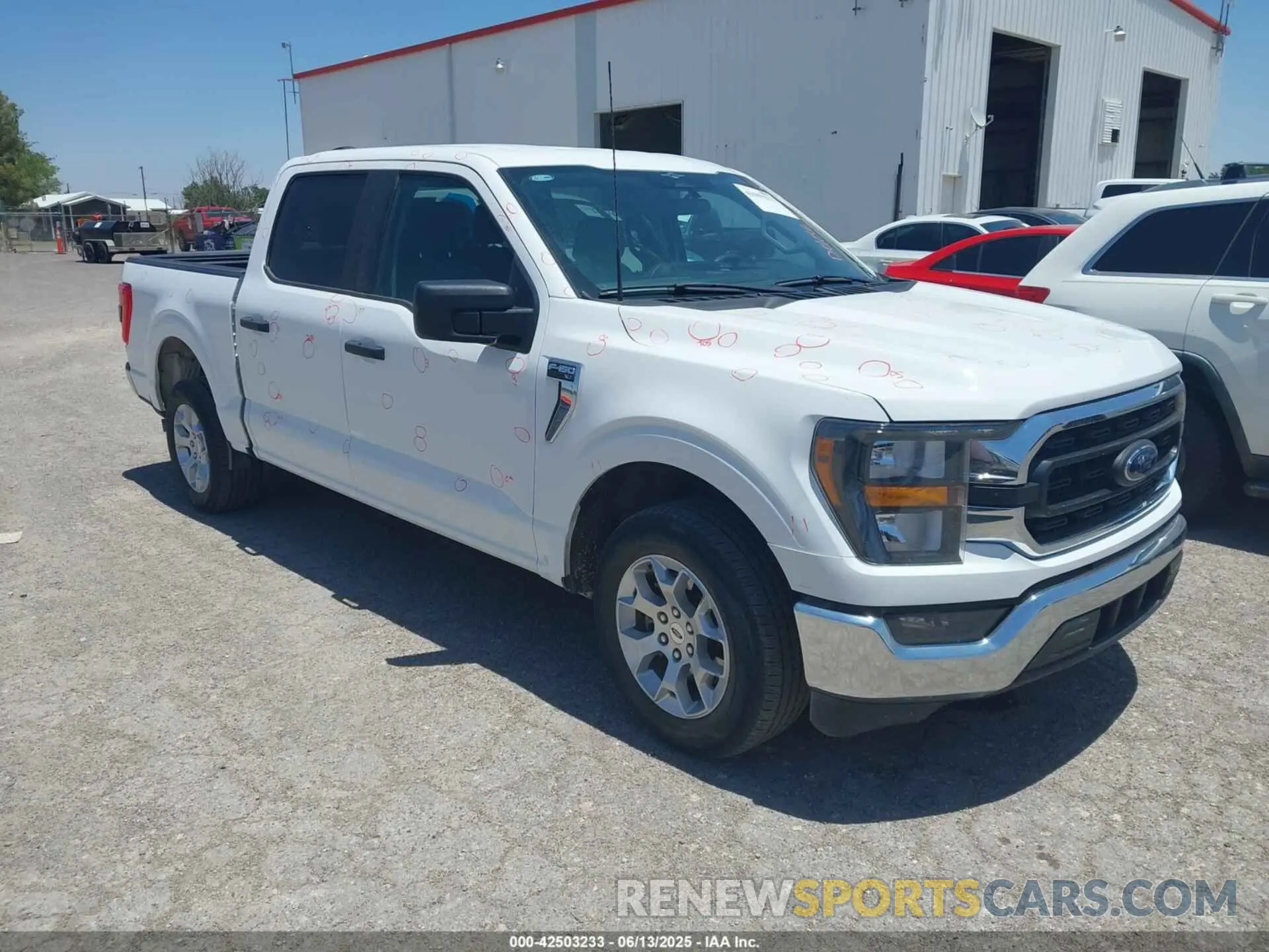 1 Photograph of a damaged car 1FTEW1C81PKD69556 FORD F-150 2023