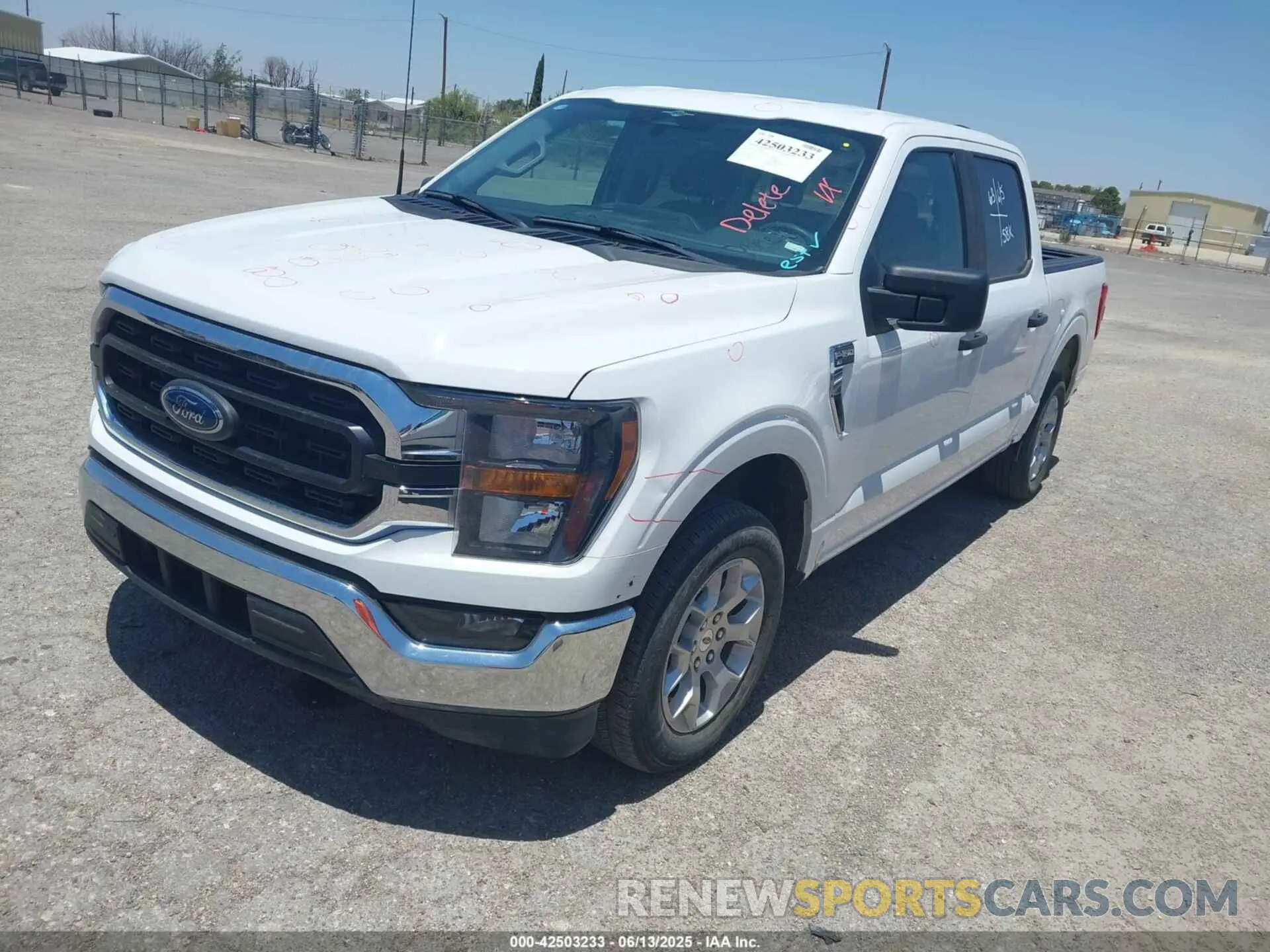 2 Photograph of a damaged car 1FTEW1C81PKD69556 FORD F-150 2023