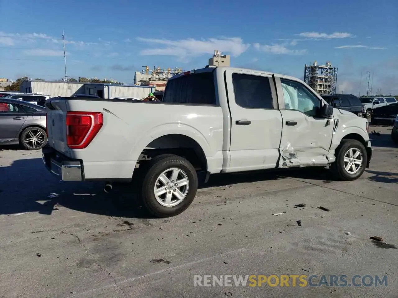 3 Photograph of a damaged car 1FTEW1C83PKD23548 FORD F-150 2023