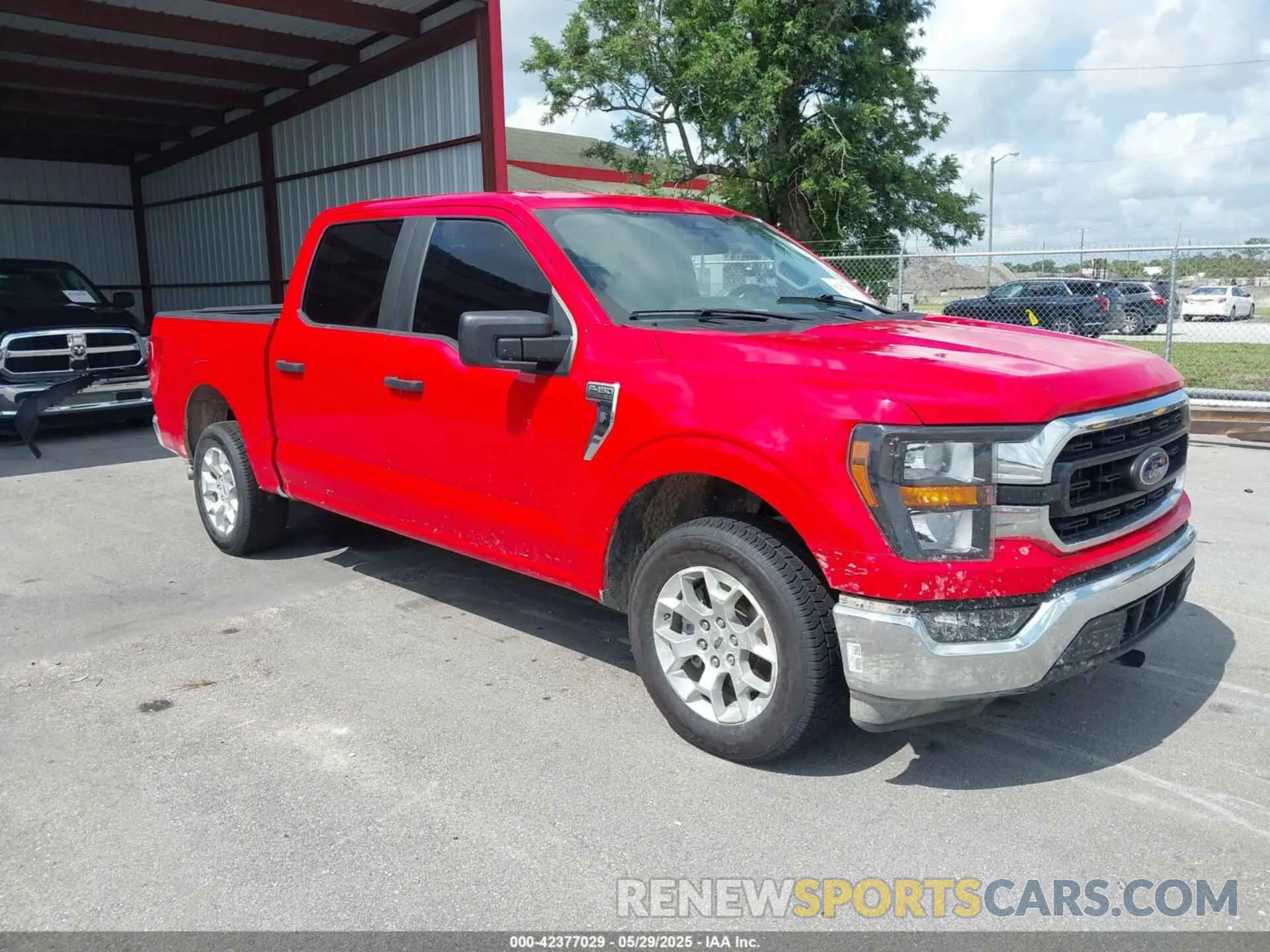1 Photograph of a damaged car 1FTEW1C8XPKD75596 FORD F-150 2023