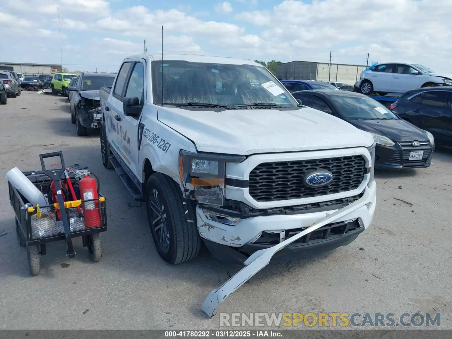 1 Photograph of a damaged car 1FTEW1CP0PKD52884 FORD F-150 2023