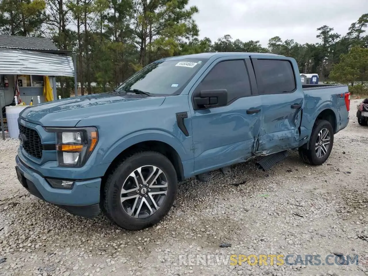 1 Photograph of a damaged car 1FTEW1CP6PKE73693 FORD F-150 2023