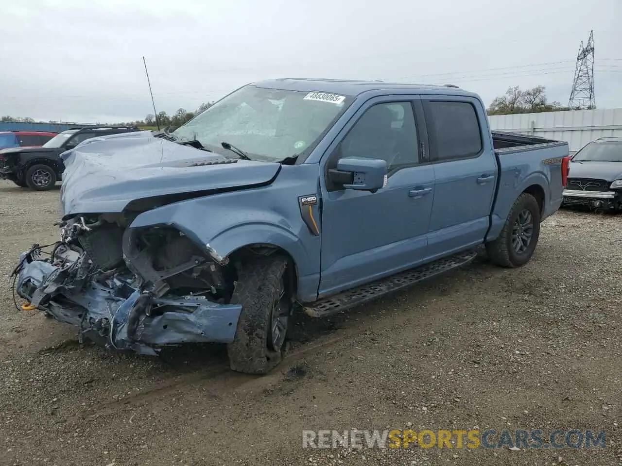 1 Photograph of a damaged car 1FTEW1E86PFB82075 FORD F-150 2023
