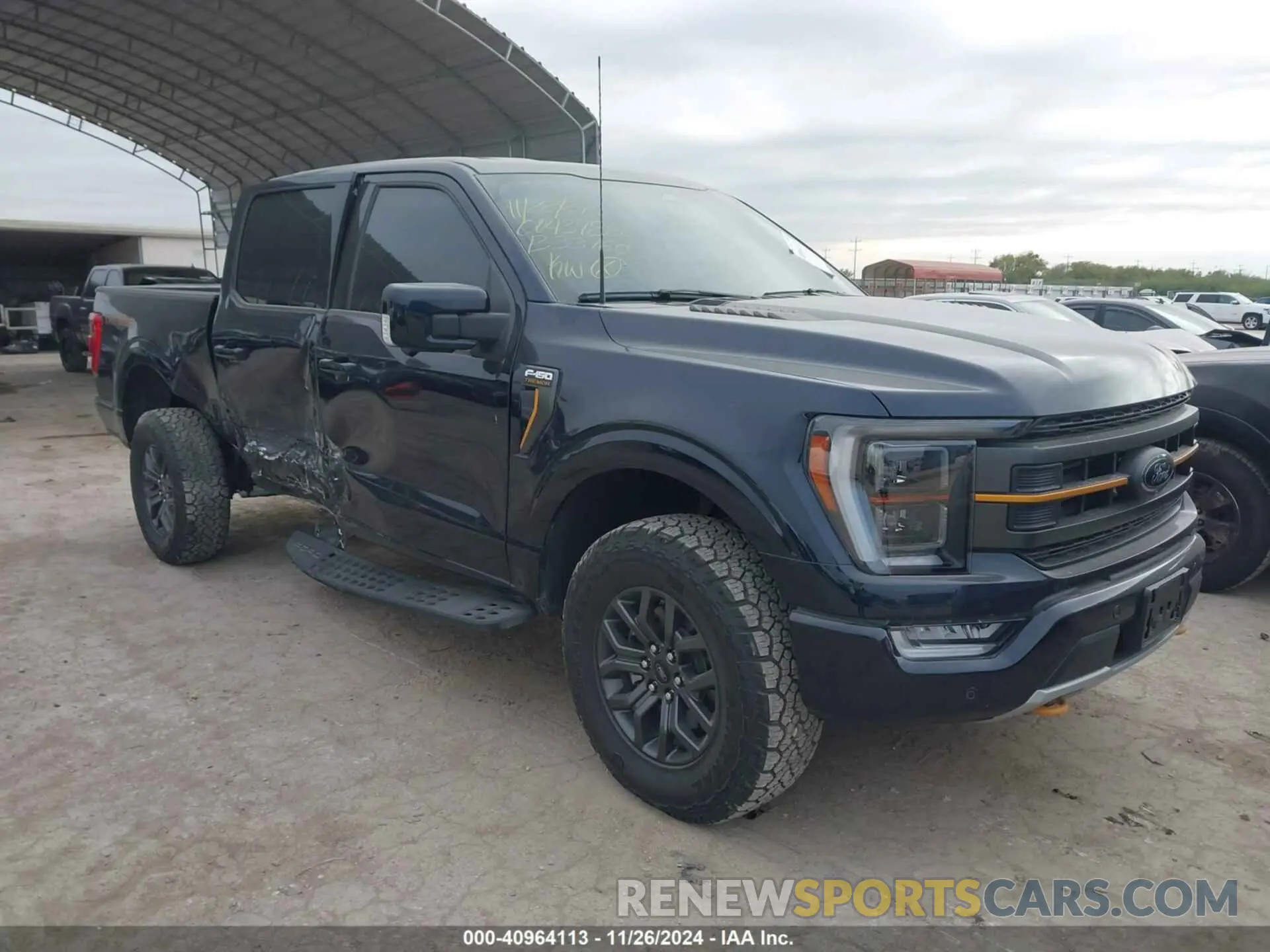1 Photograph of a damaged car 1FTEW1E87PFB33760 FORD F-150 2023
