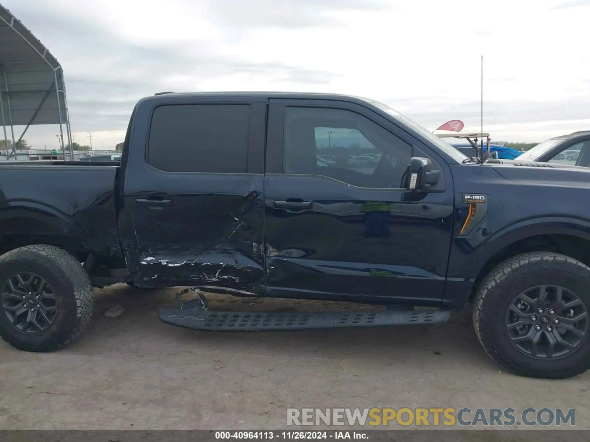 13 Photograph of a damaged car 1FTEW1E87PFB33760 FORD F-150 2023