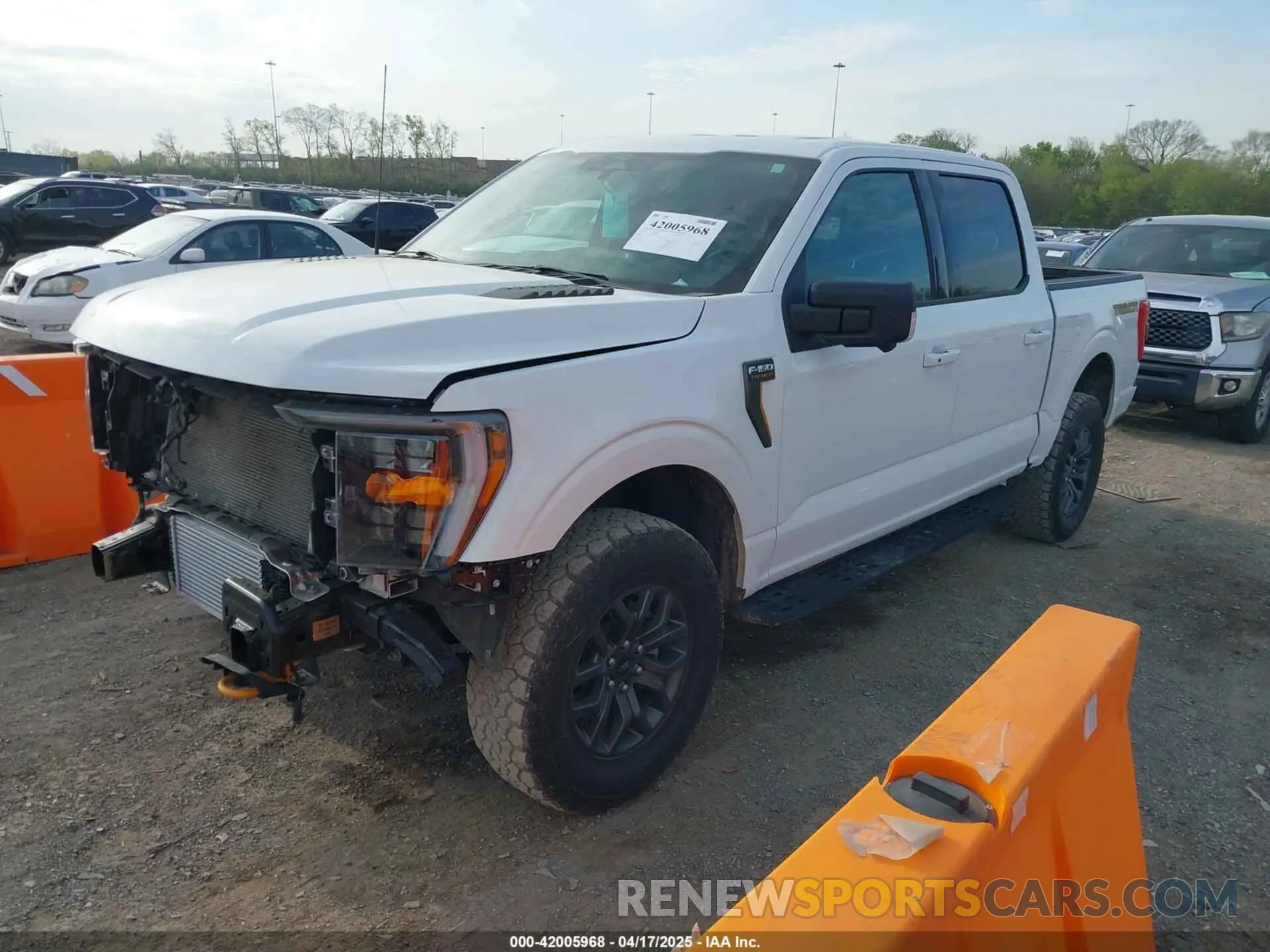 2 Photograph of a damaged car 1FTEW1E88PFA49950 FORD F-150 2023