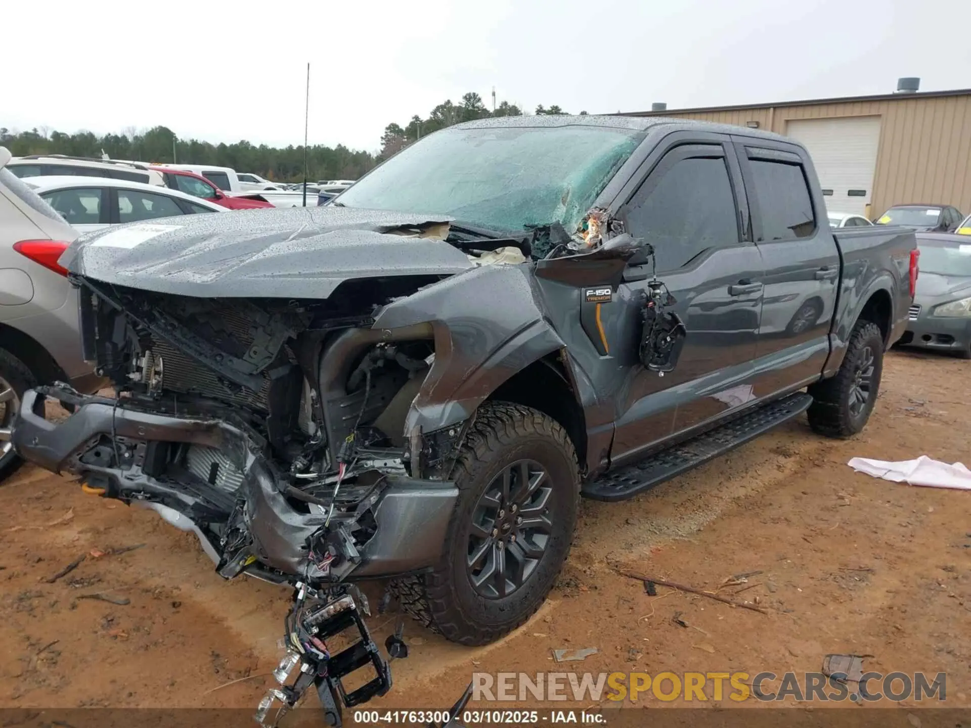2 Photograph of a damaged car 1FTEW1E8XPFA72517 FORD F-150 2023