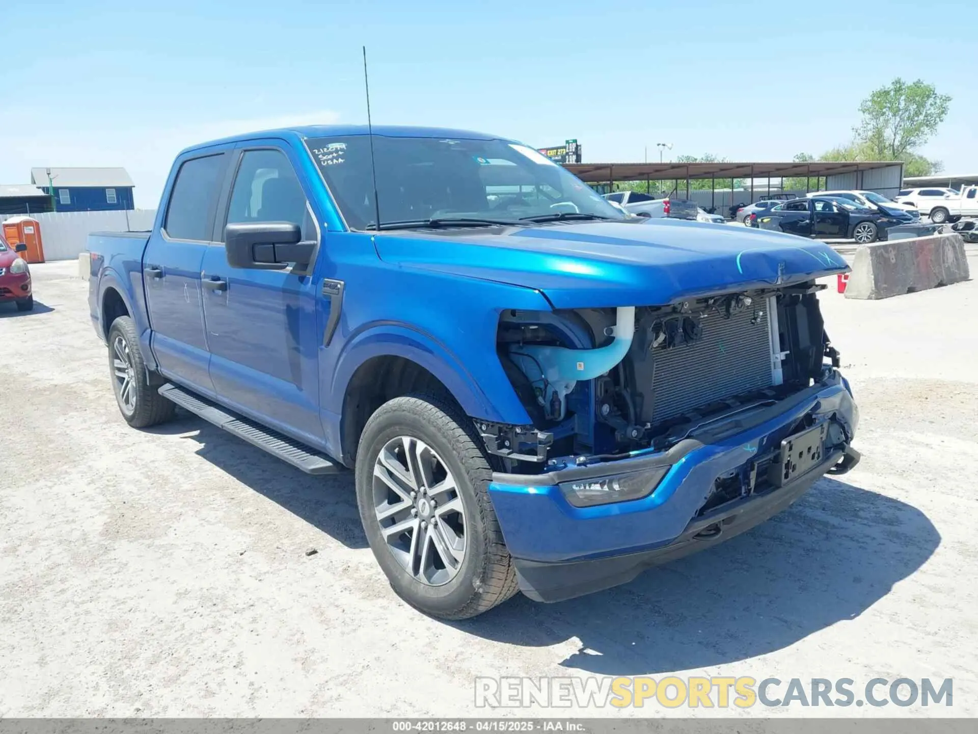 1 Photograph of a damaged car 1FTEW1EP0PKE27385 FORD F-150 2023