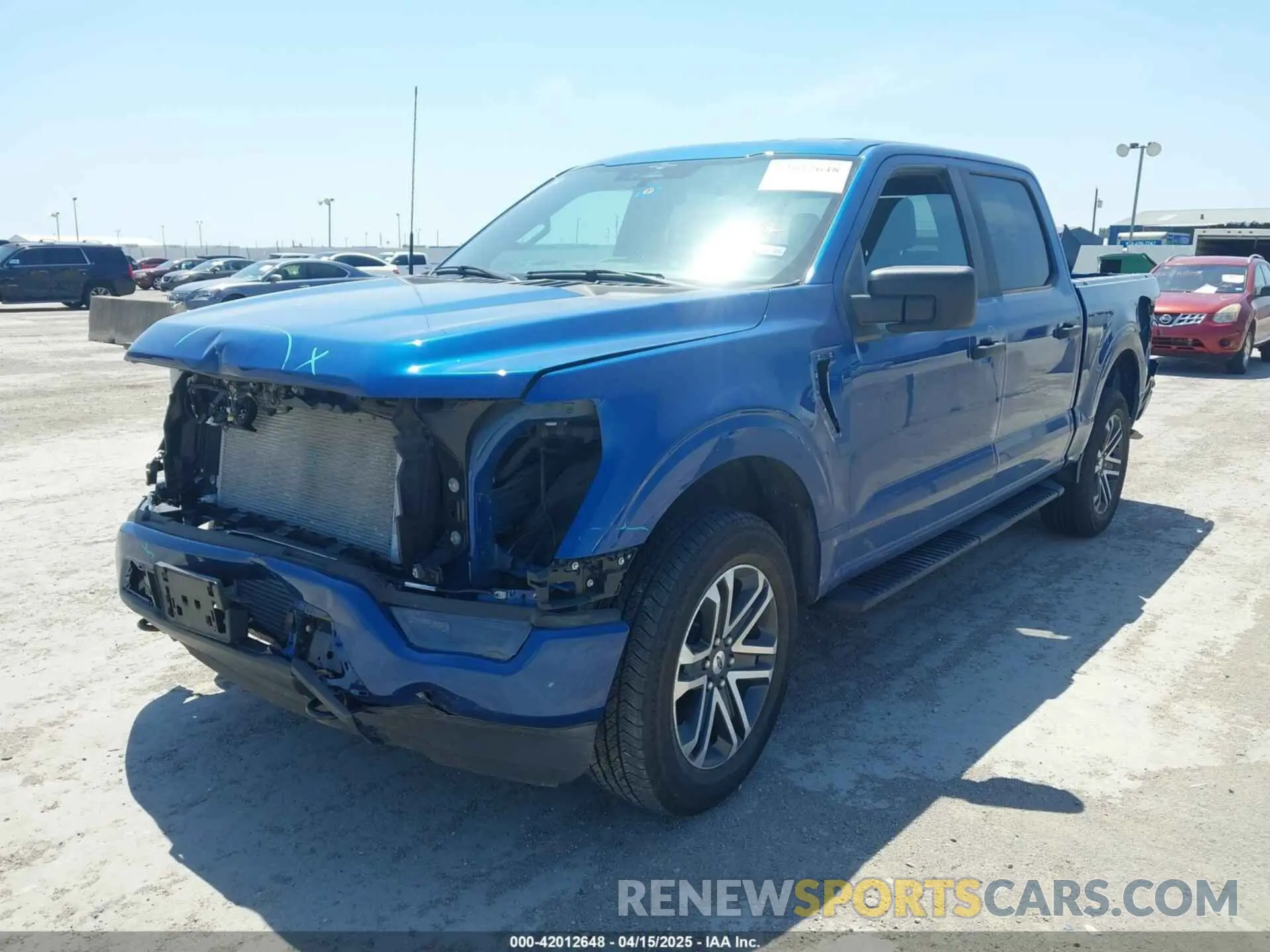 2 Photograph of a damaged car 1FTEW1EP0PKE27385 FORD F-150 2023
