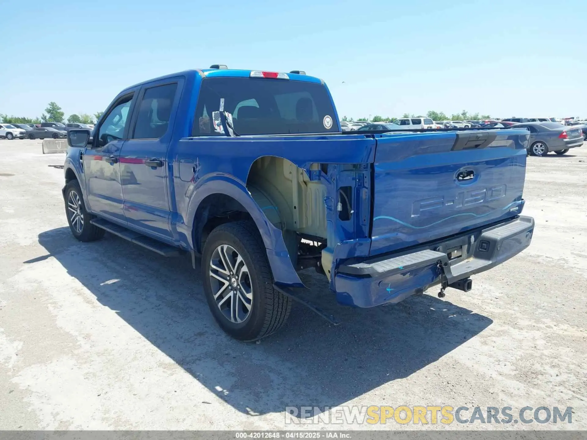 3 Photograph of a damaged car 1FTEW1EP0PKE27385 FORD F-150 2023