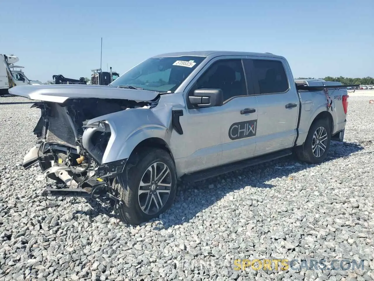 1 Photograph of a damaged car 1FTEW1EP2PFB27047 FORD F-150 2023