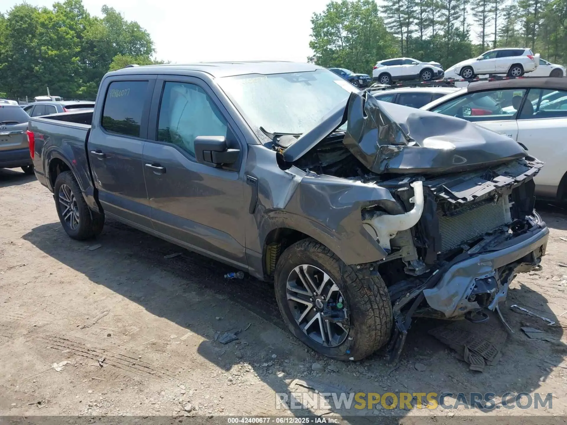1 Photograph of a damaged car 1FTEW1EP2PKD29684 FORD F-150 2023
