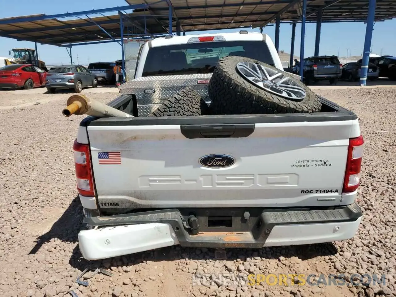 6 Photograph of a damaged car 1FTEW1EP4PKD83469 FORD F-150 2023