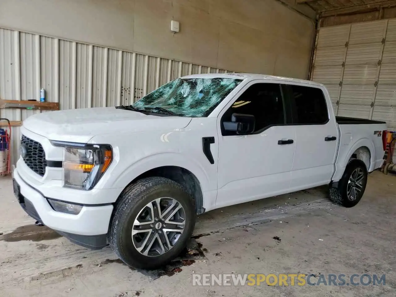 1 Photograph of a damaged car 1FTEW1EP4PKF14142 FORD F-150 2023