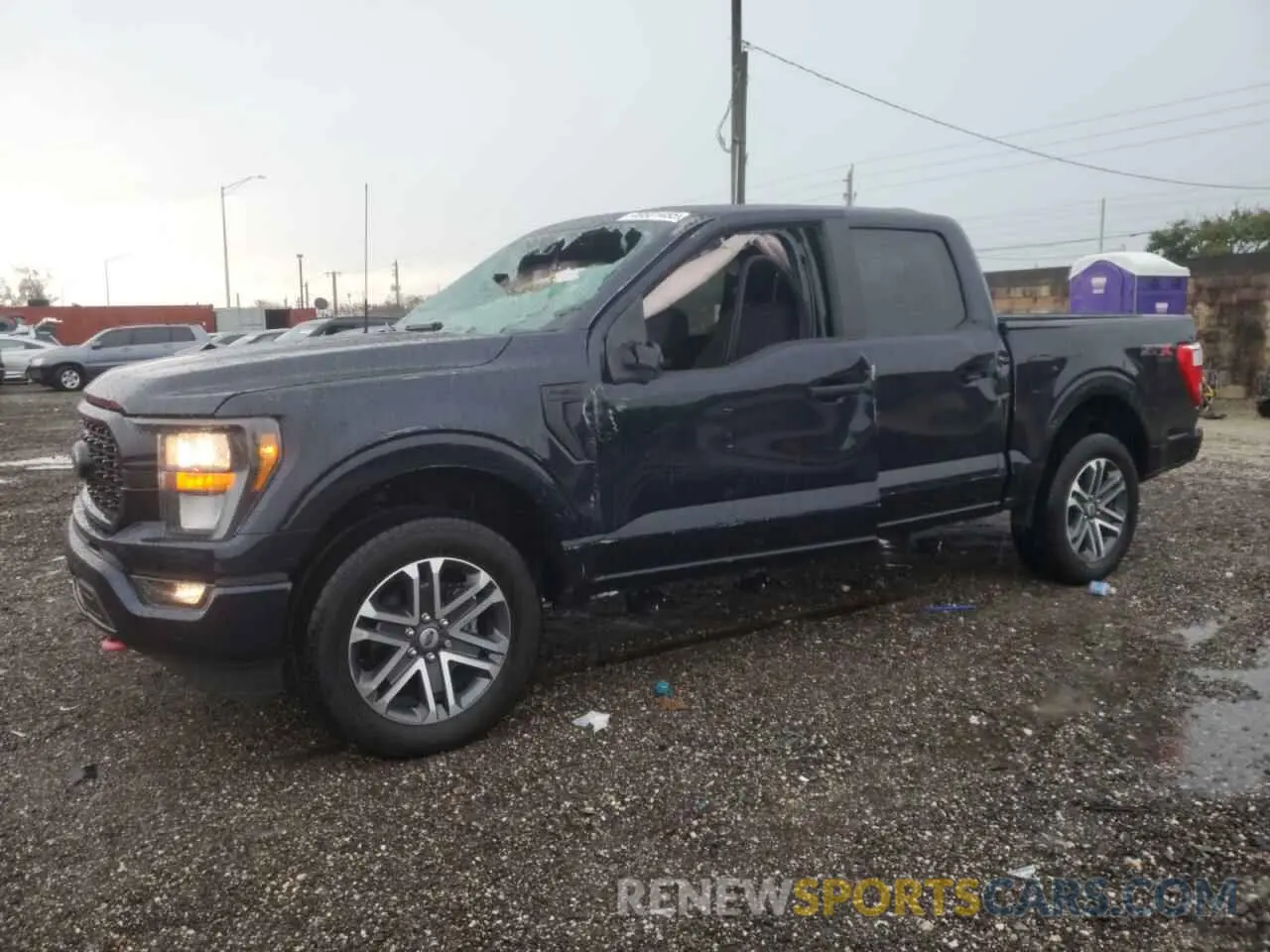 1 Photograph of a damaged car 1FTEW1EP6PKG11911 FORD F-150 2023