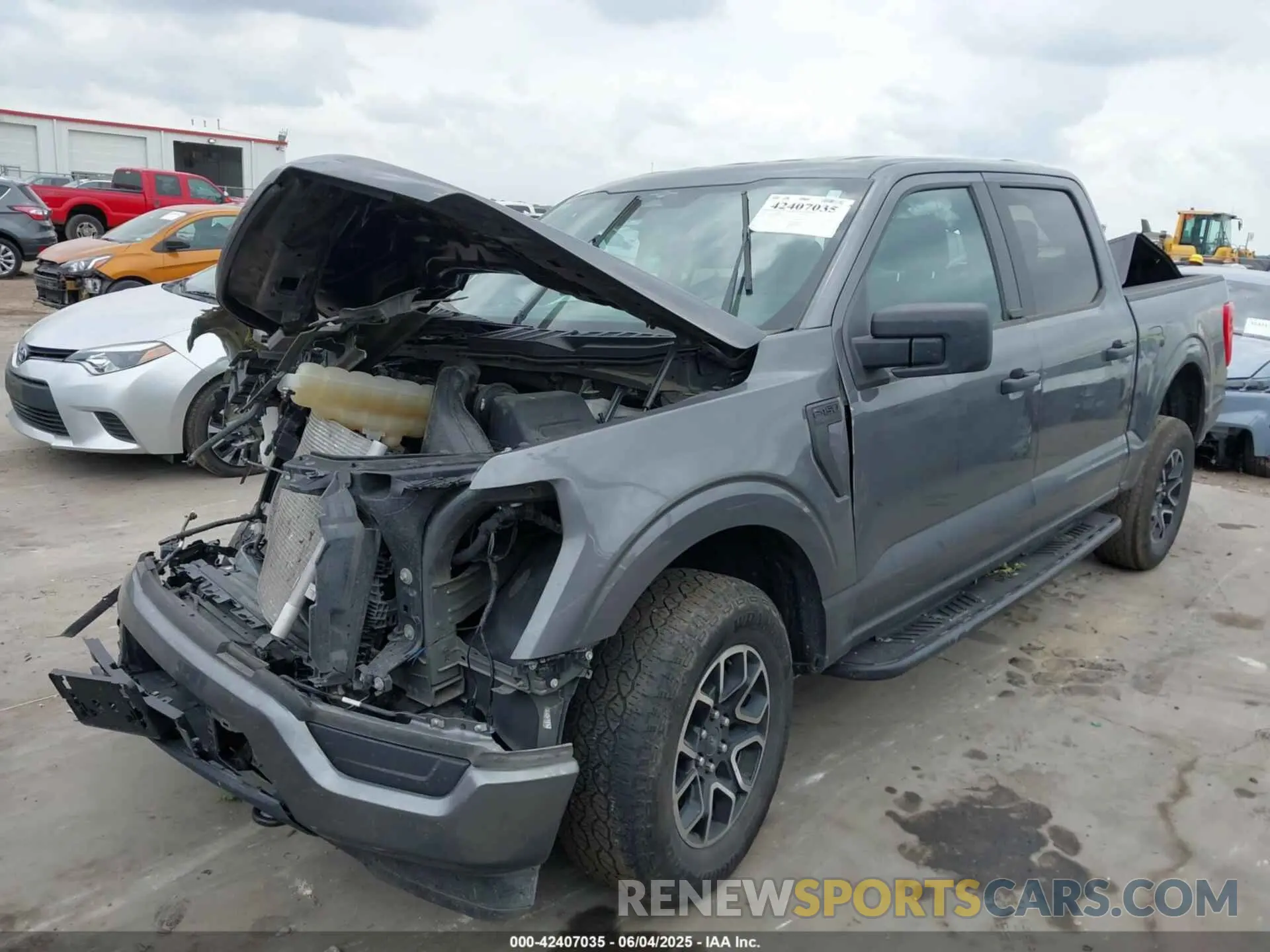 2 Photograph of a damaged car 1FTEW1EP7PKD96880 FORD F-150 2023