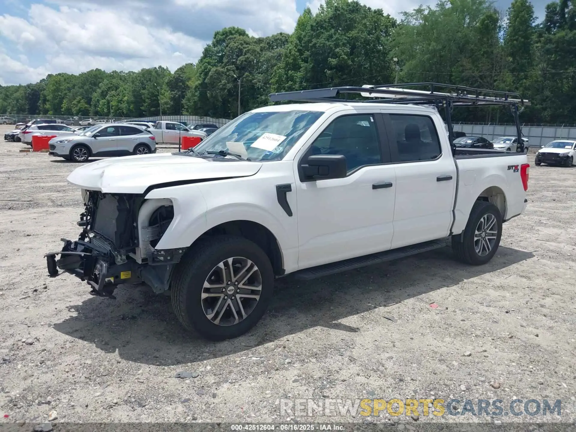 2 Photograph of a damaged car 1FTEW1EP7PKF38757 FORD F-150 2023