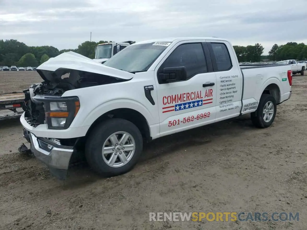 1 Photograph of a damaged car 1FTEX1C51PFB47742 FORD F-150 2023