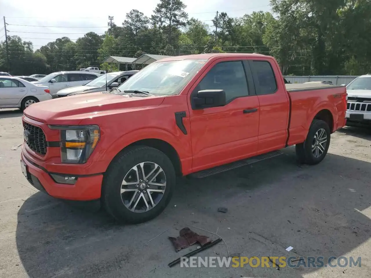 1 Photograph of a damaged car 1FTEX1CP3PKE63815 FORD F-150 2023