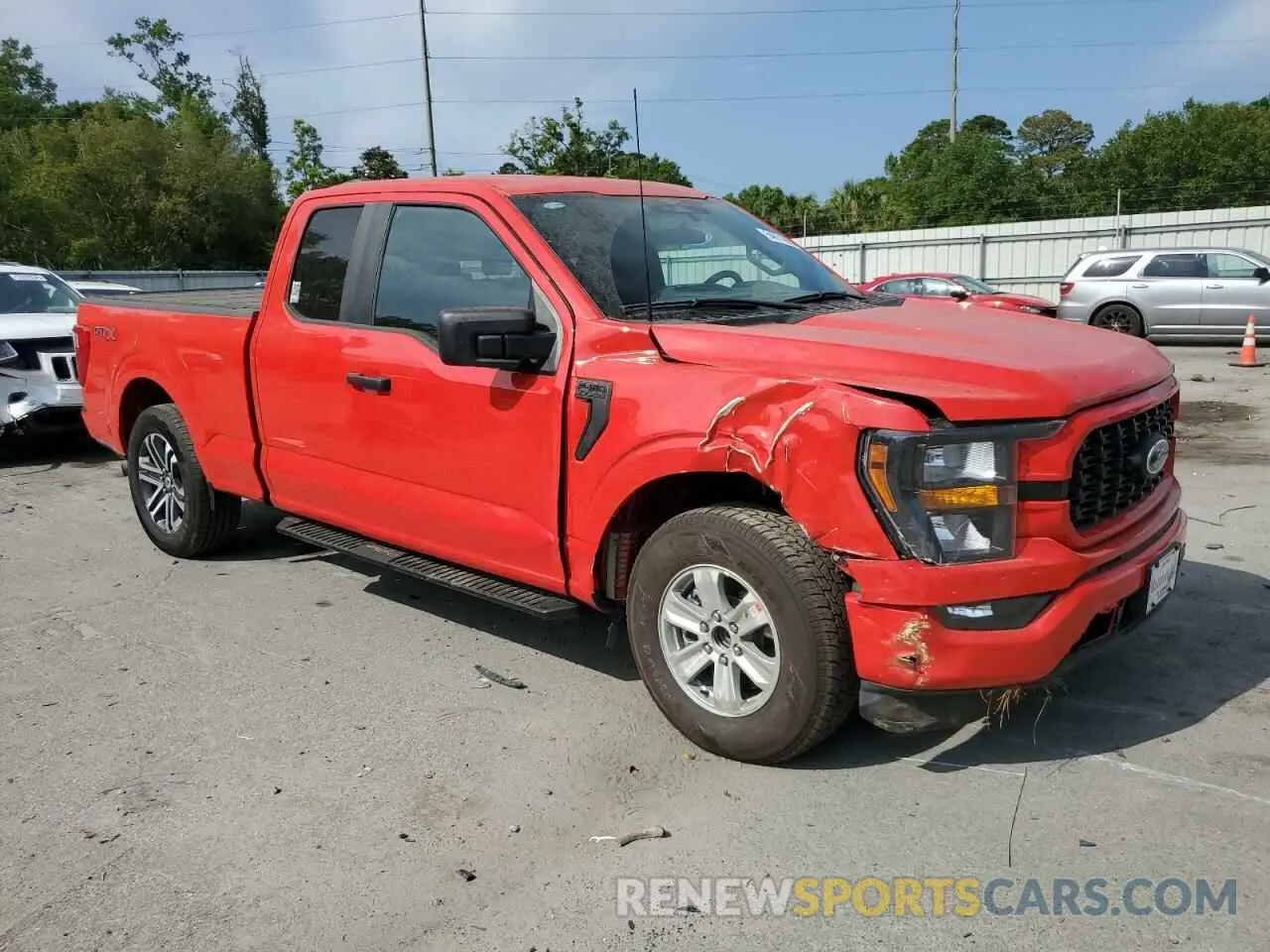 4 Photograph of a damaged car 1FTEX1CP3PKE63815 FORD F-150 2023
