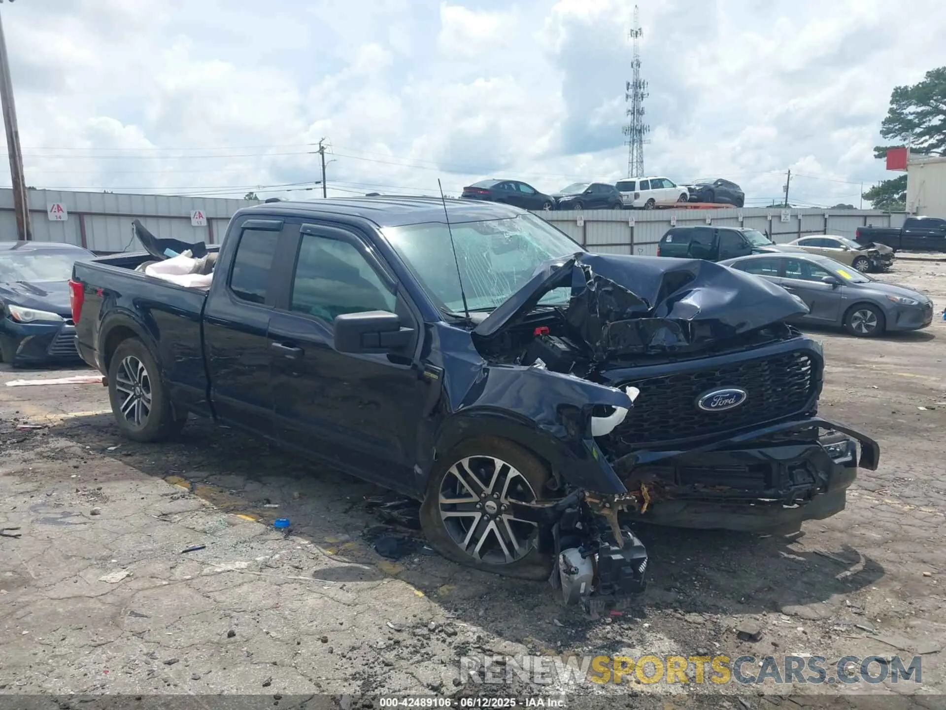 1 Photograph of a damaged car 1FTEX1EP6PKD76522 FORD F-150 2023