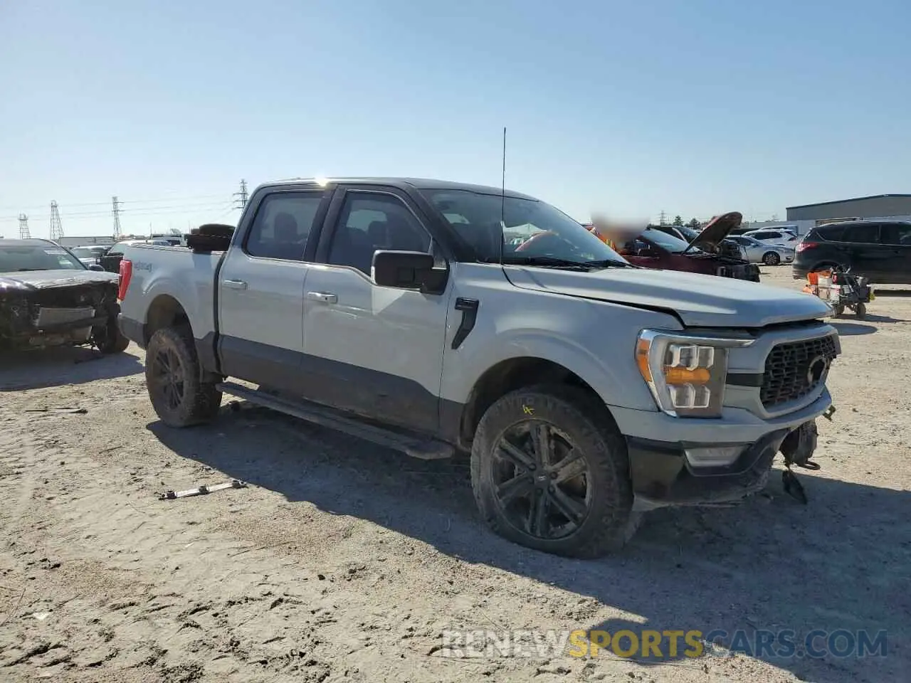 4 Photograph of a damaged car 1FTFW1E50PKE23923 FORD F-150 2023