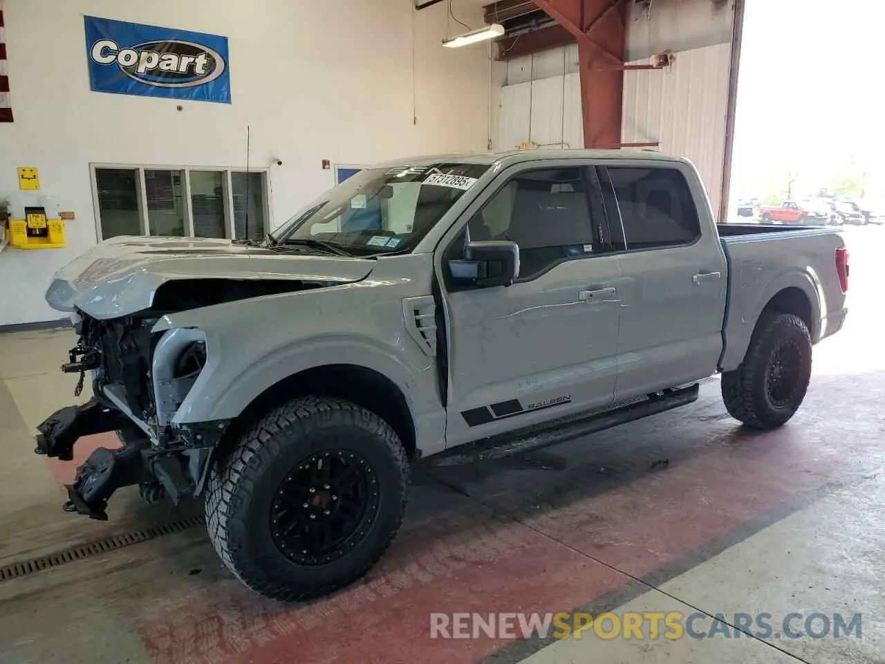 1 Photograph of a damaged car 1FTFW1E51PFA45913 FORD F-150 2023
