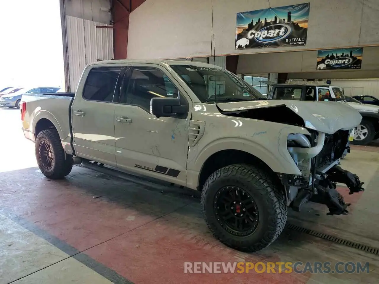 4 Photograph of a damaged car 1FTFW1E51PFA45913 FORD F-150 2023