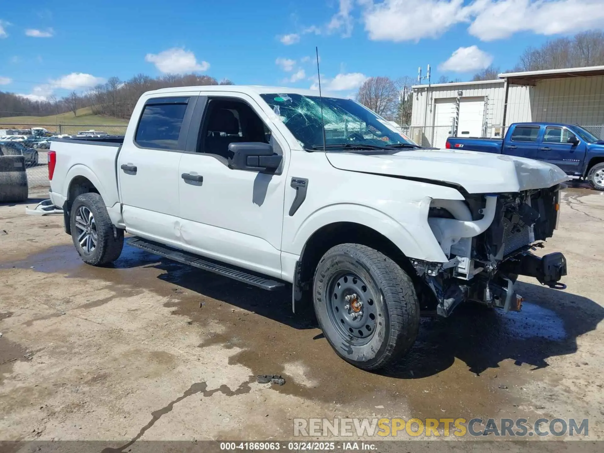 1 Photograph of a damaged car 1FTFW1E51PFB15197 FORD F-150 2023