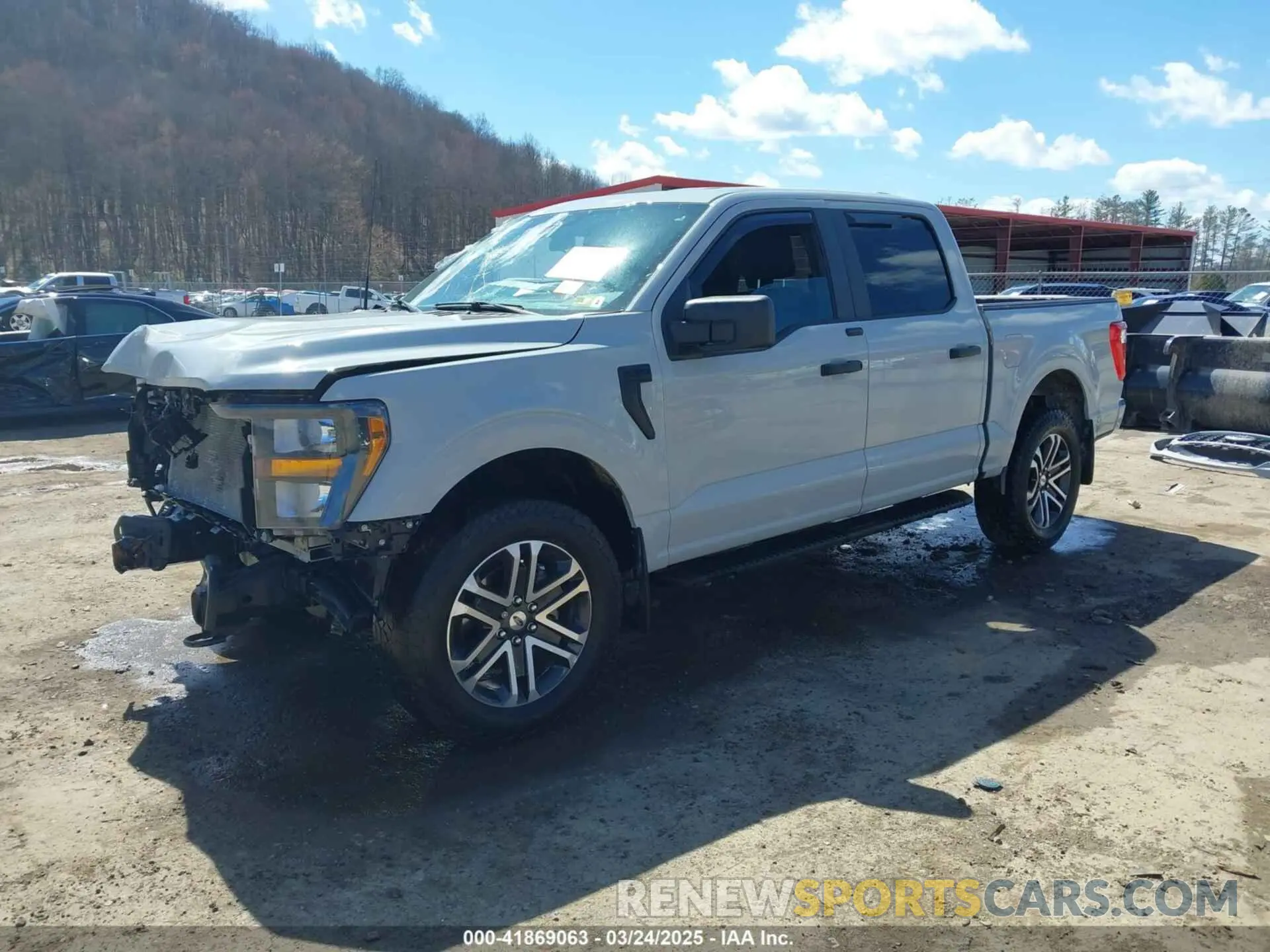 2 Photograph of a damaged car 1FTFW1E51PFB15197 FORD F-150 2023