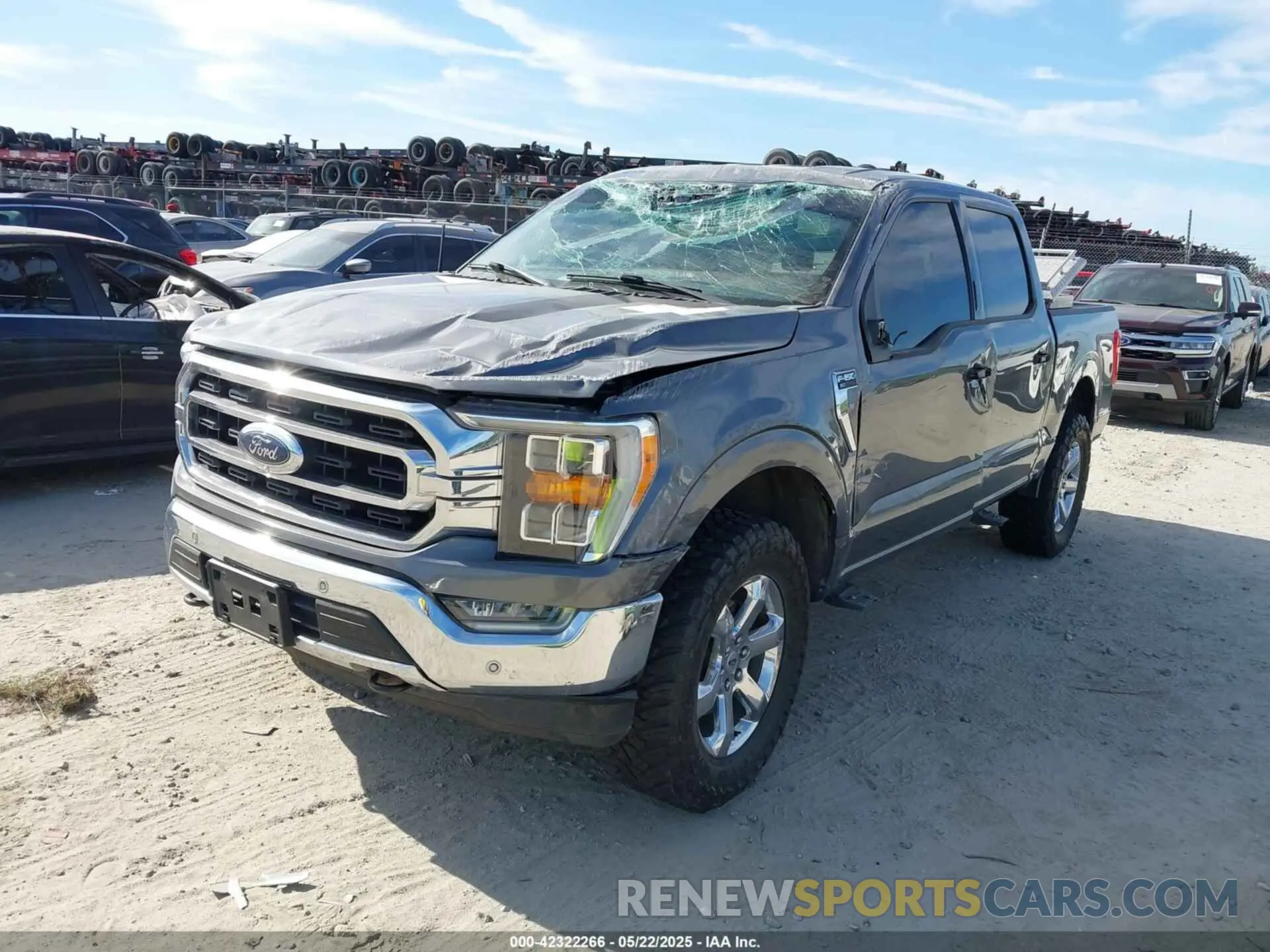 2 Photograph of a damaged car 1FTFW1E51PFB24899 FORD F-150 2023