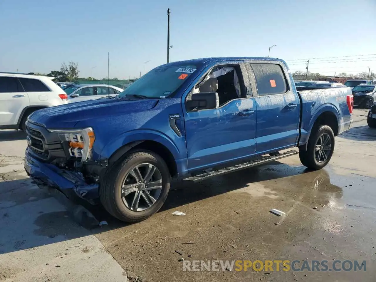 1 Photograph of a damaged car 1FTFW1E51PKD65952 FORD F-150 2023