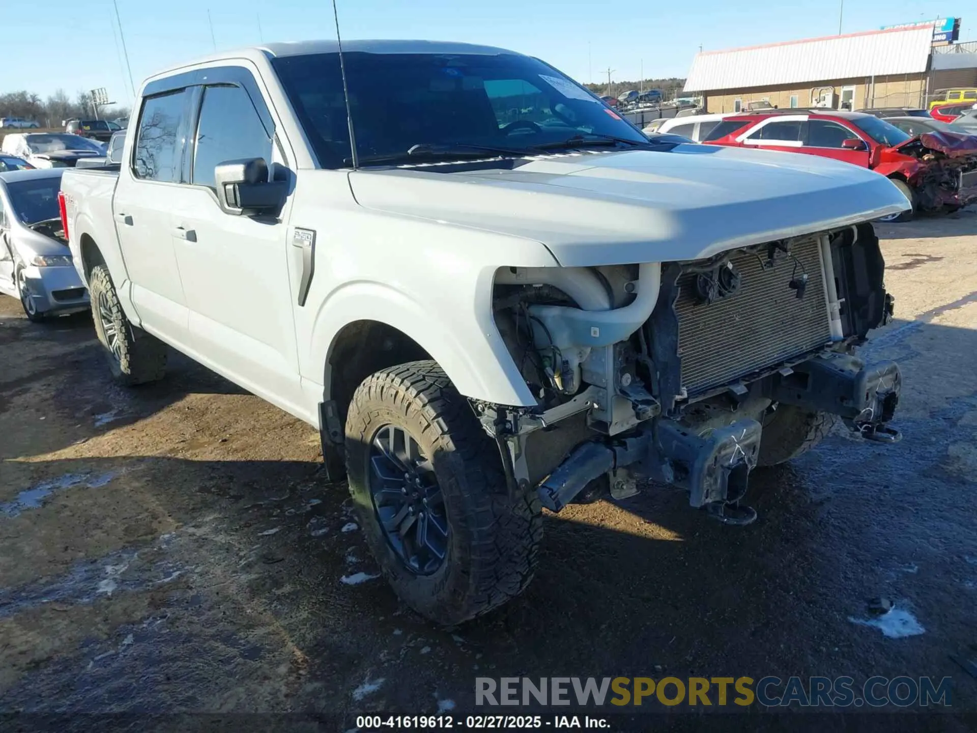 1 Photograph of a damaged car 1FTFW1E52PFB92984 FORD F-150 2023