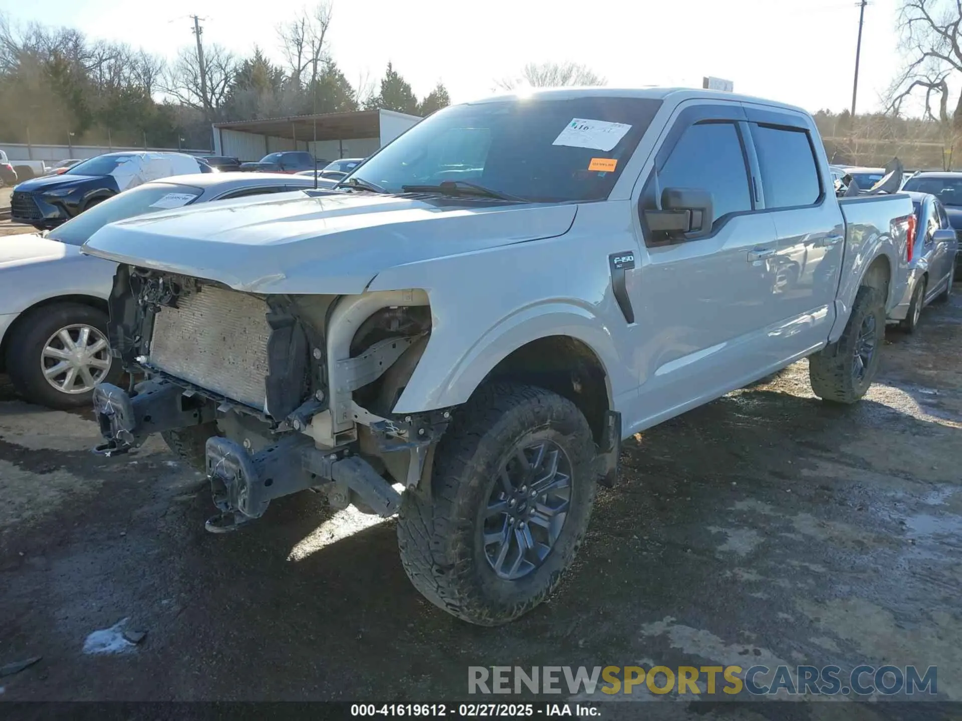 2 Photograph of a damaged car 1FTFW1E52PFB92984 FORD F-150 2023