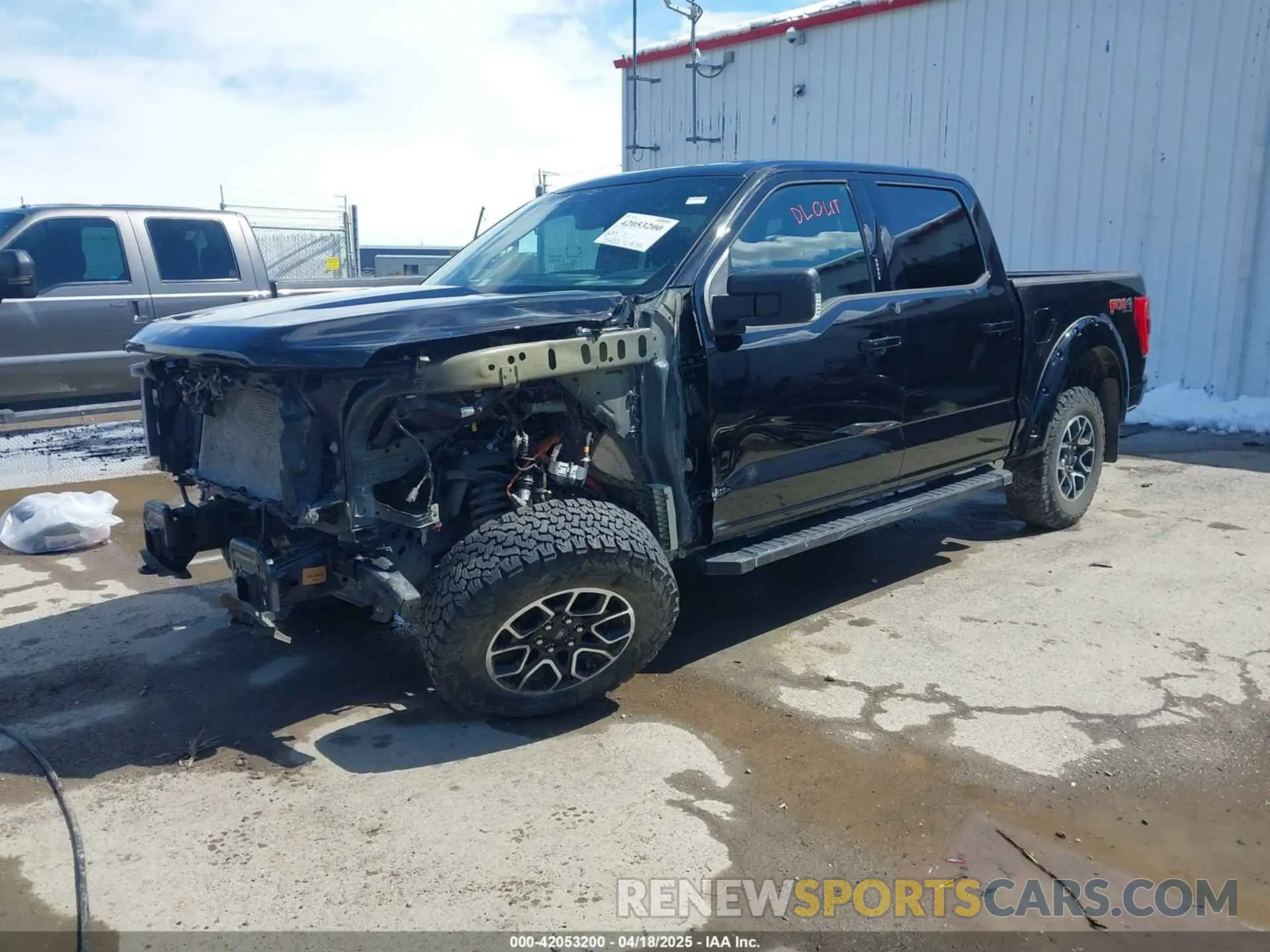 2 Photograph of a damaged car 1FTFW1E52PKD80590 FORD F-150 2023