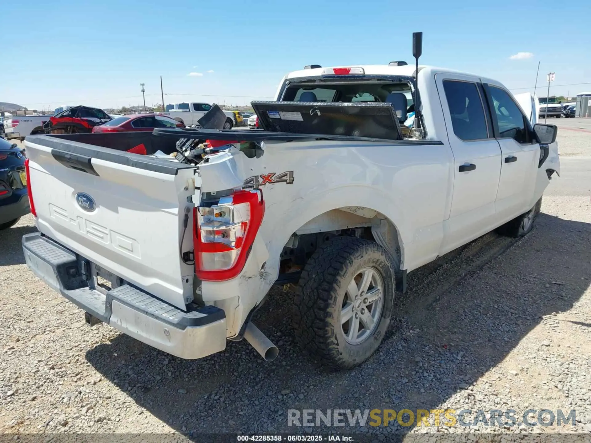 4 Photograph of a damaged car 1FTFW1E52PKE80477 FORD F-150 2023