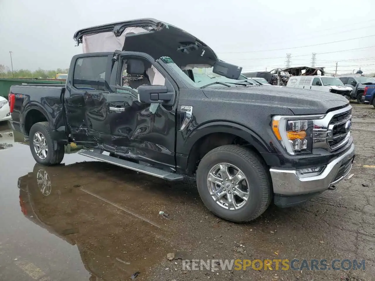 4 Photograph of a damaged car 1FTFW1E52PKF12537 FORD F-150 2023