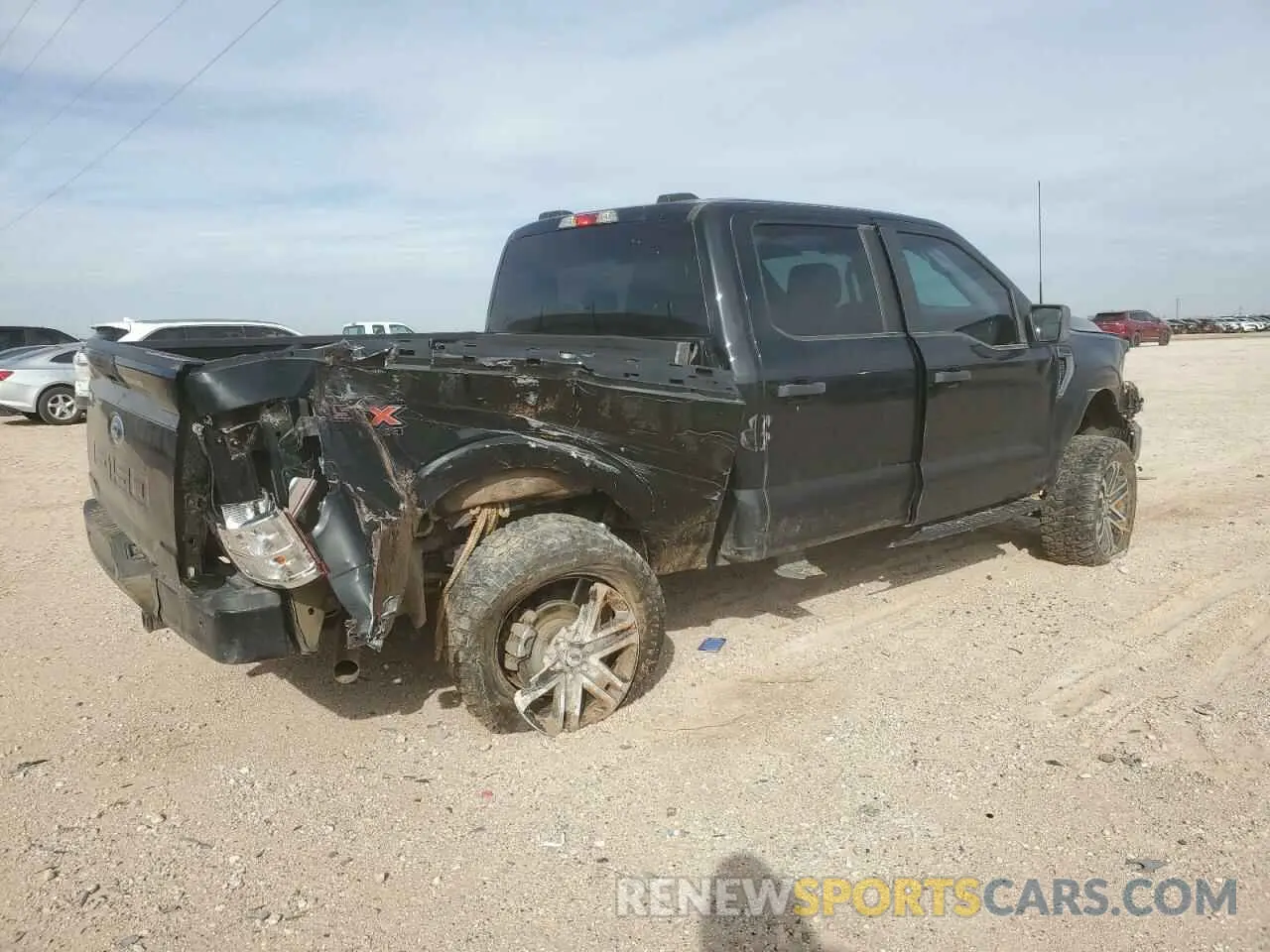3 Photograph of a damaged car 1FTFW1E55PFB67352 FORD F-150 2023