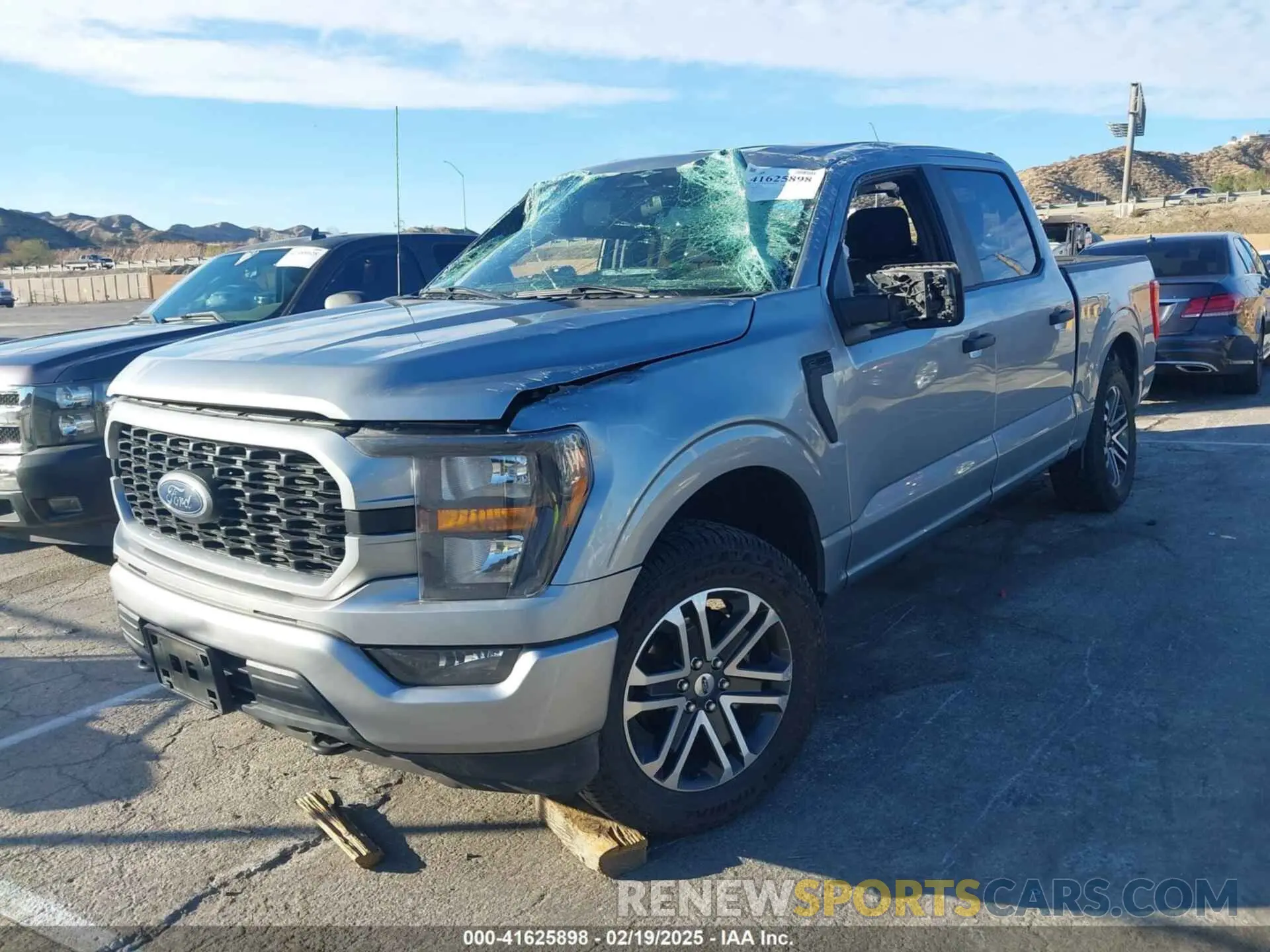 2 Photograph of a damaged car 1FTFW1E55PKD57059 FORD F-150 2023