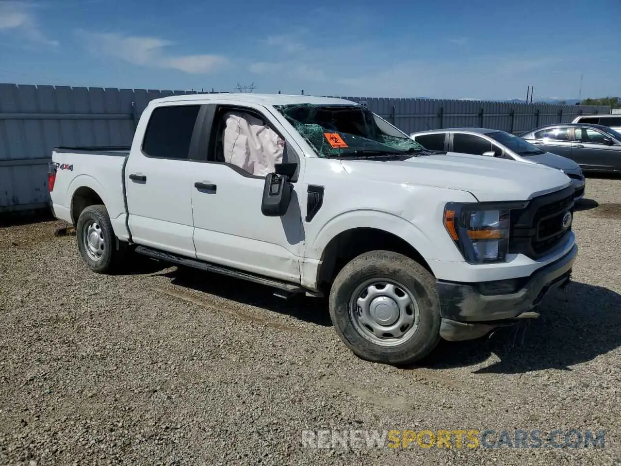 4 Photograph of a damaged car 1FTFW1E56PFA26337 FORD F-150 2023