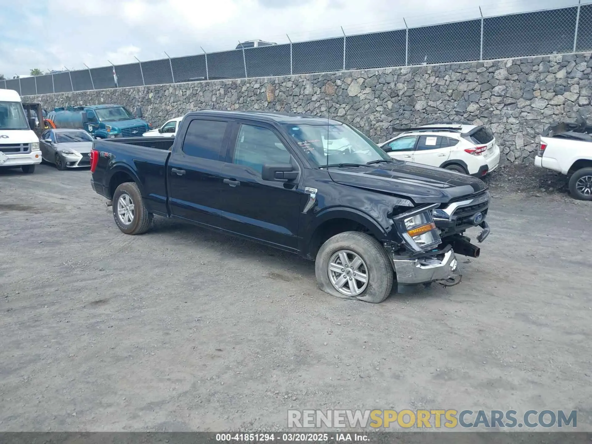 1 Photograph of a damaged car 1FTFW1E57PKE15799 FORD F-150 2023