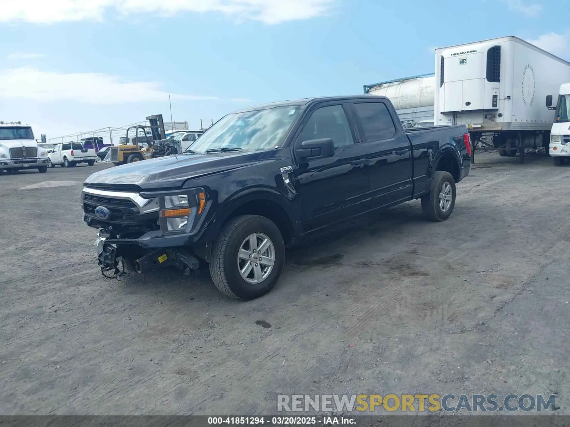 2 Photograph of a damaged car 1FTFW1E57PKE15799 FORD F-150 2023