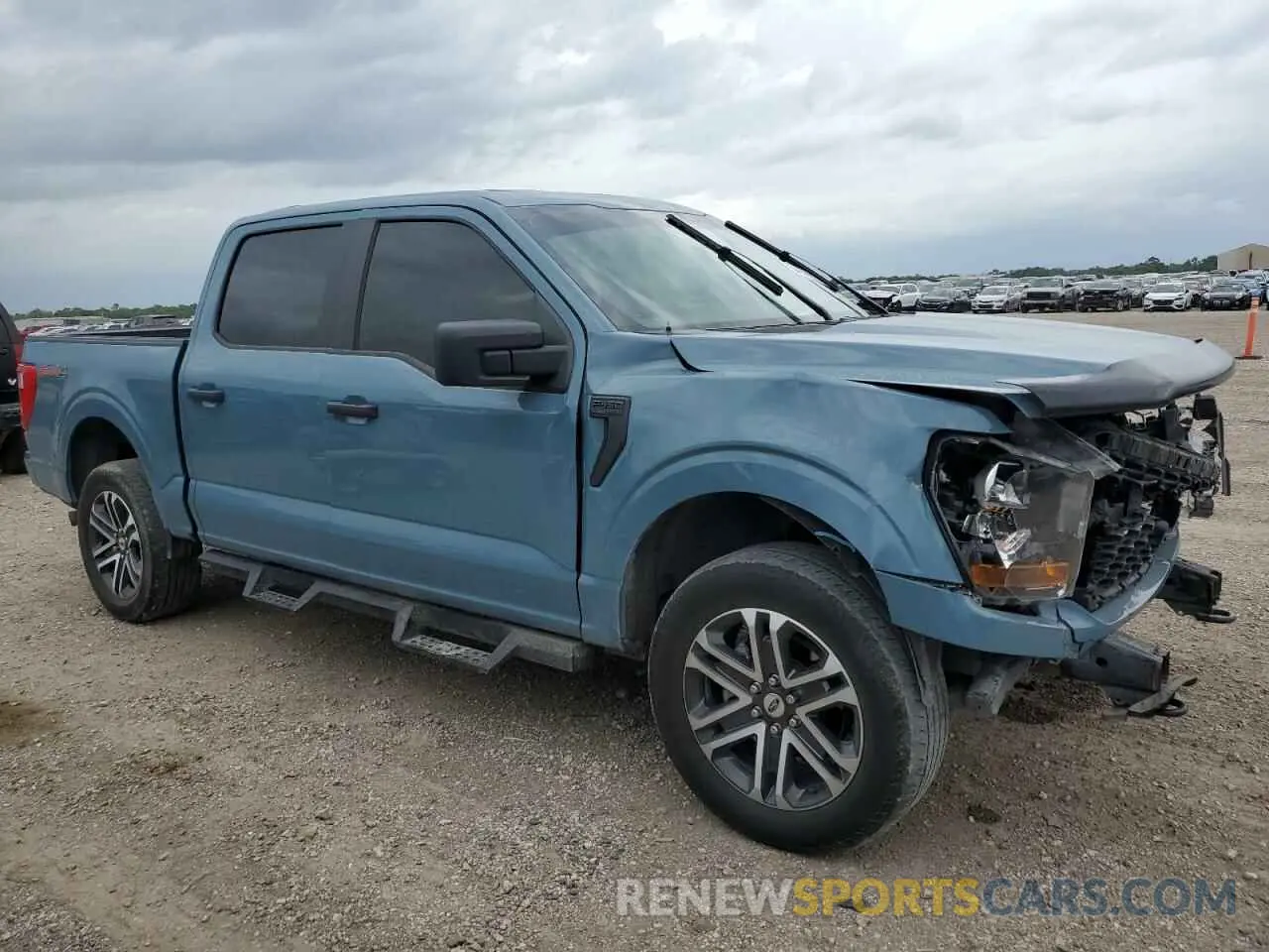 4 Photograph of a damaged car 1FTFW1E57PKE36376 FORD F-150 2023