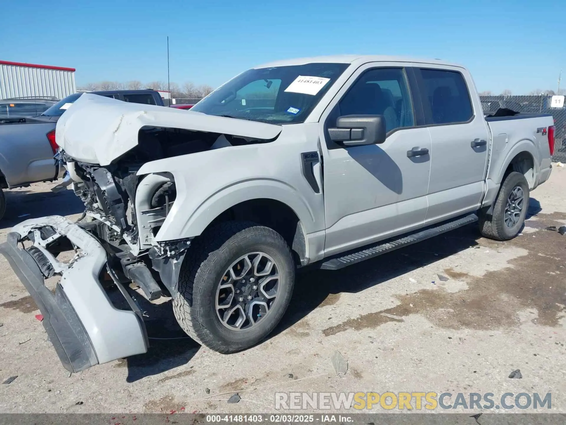 2 Photograph of a damaged car 1FTFW1E57PKE62881 FORD F-150 2023