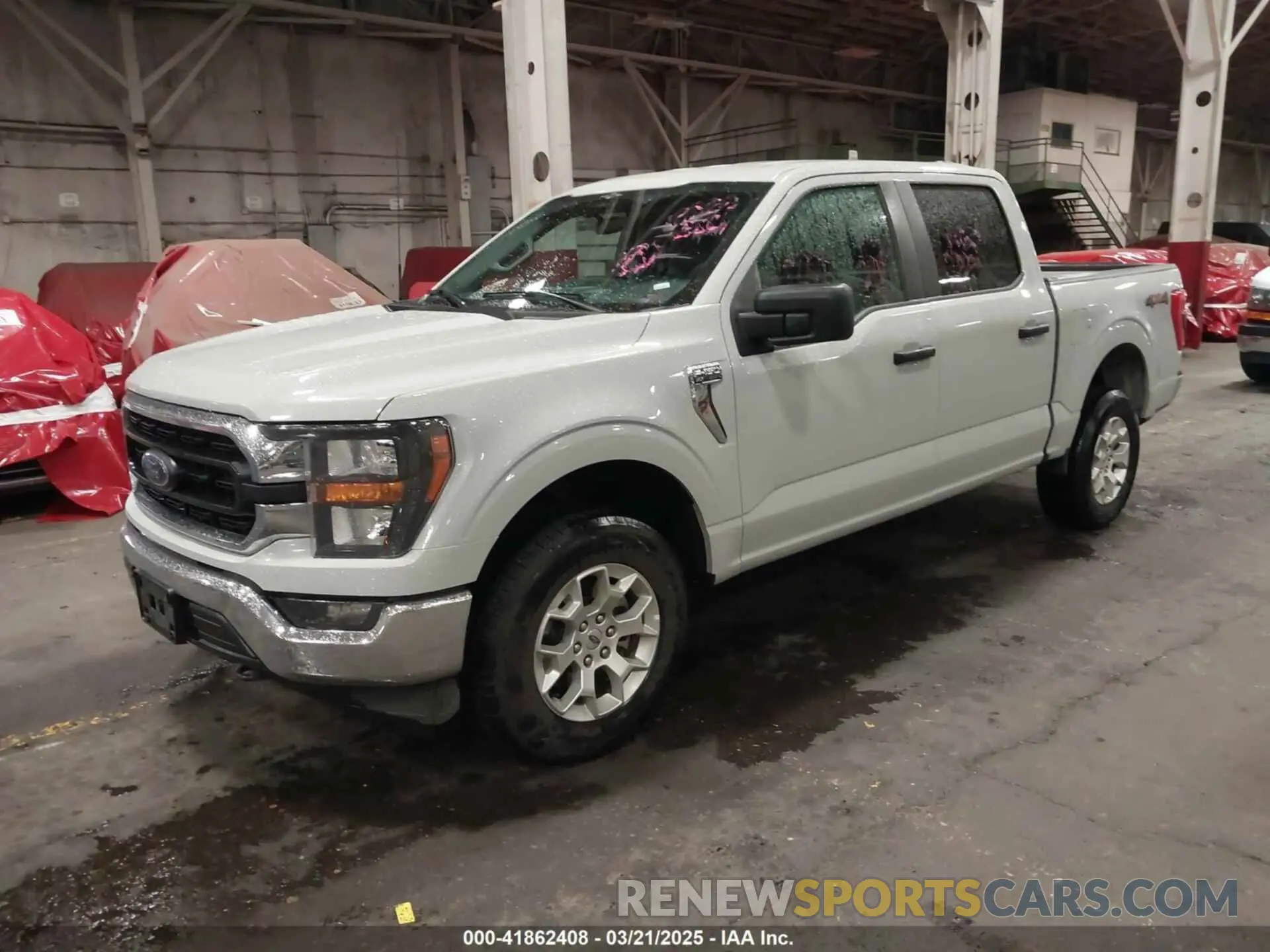 2 Photograph of a damaged car 1FTFW1E57PKE86937 FORD F-150 2023